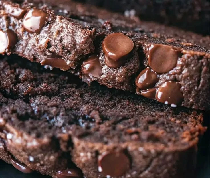 Chocolate Espresso Banana Bread 4 Chocolate Espresso Banana Bread