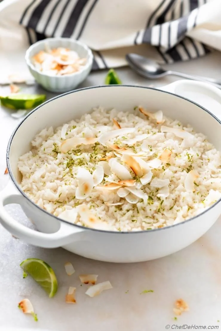 Coconut Pineapple Rice