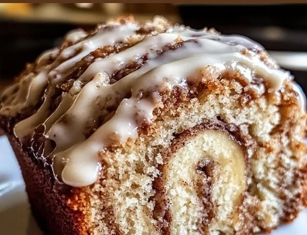 Cozy Cinnamon Roll Banana Bread 4 Cozy Cinnamon Roll Banana Bread