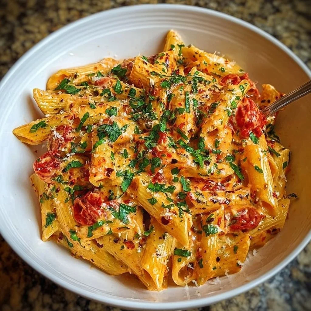 Creamy Tomato Garlic Pasta