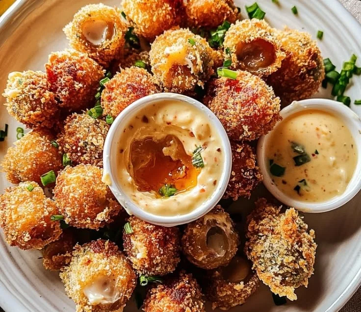 Delicious Pimento Cheese Fried Olives for Parties
