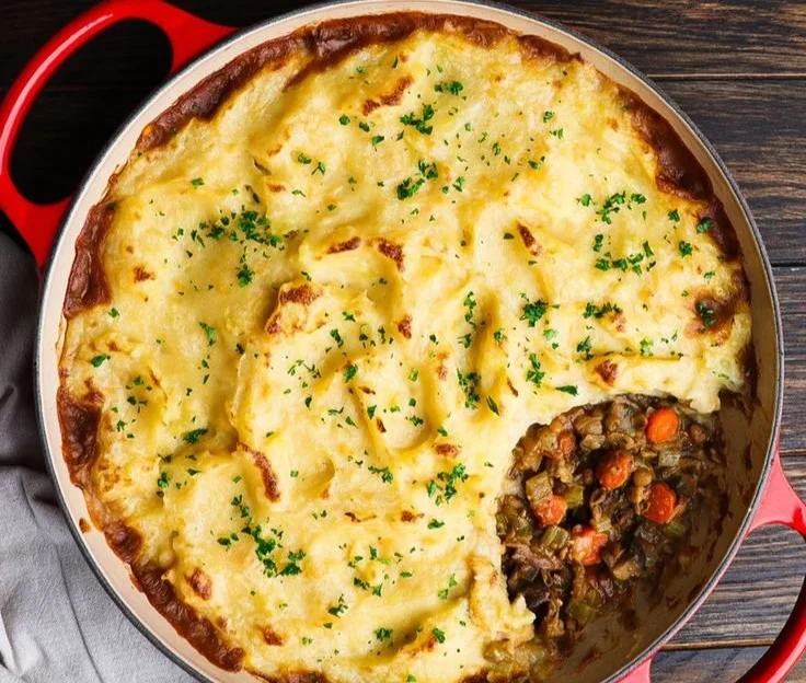 Gardener's Pie with Root Vegetable Mash 4 Gardener's Pie with Root Vegetable Mash