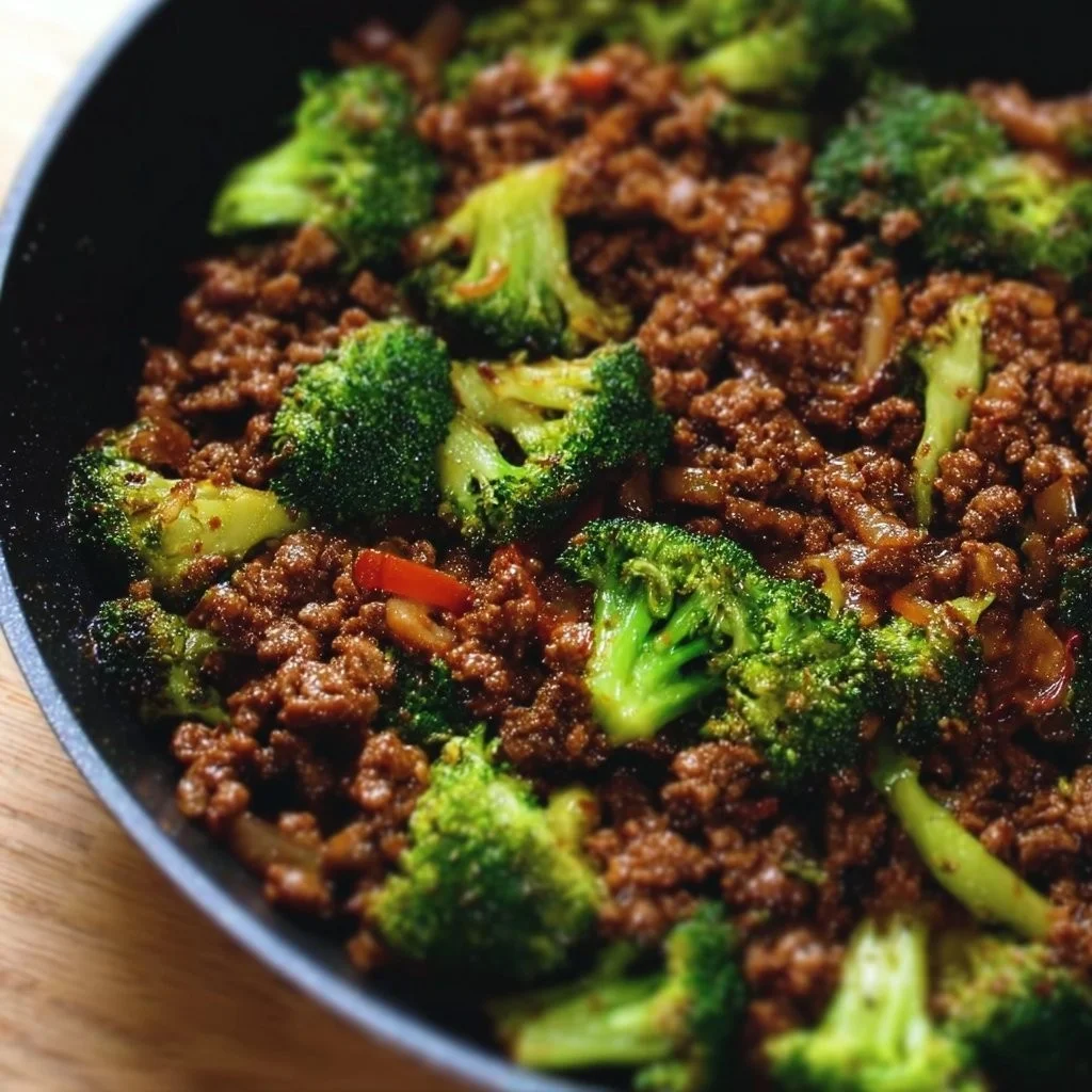 Ground Beef and Broccoli 4 Ground Beef and Broccoli