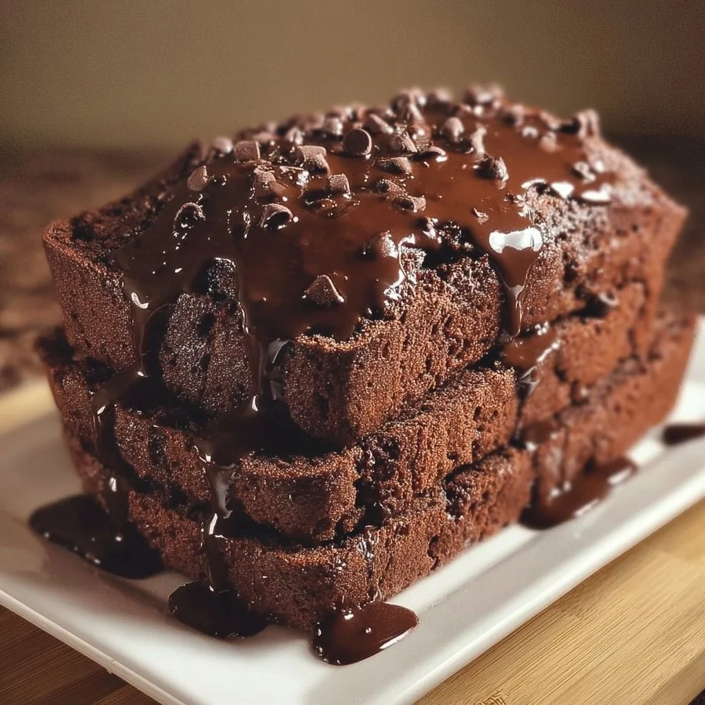 Hot Fudge Brownie Bread 4 Hot Fudge Brownie Bread