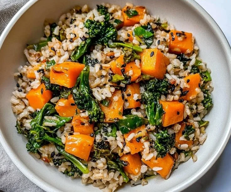 Kale & Sweet Potato Wild Rice Bowl
