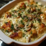 Keto Garlic Mushroom Chicken Casserole 5 keto garlic mushroom chicken casserole 2026 02 21 121600 1