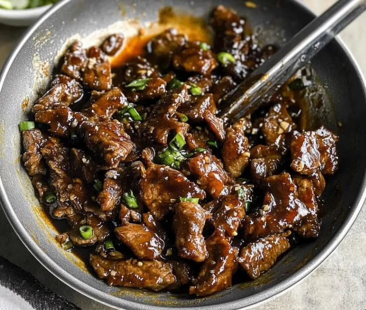 Mongolian Beef 4 Mongolian Beef