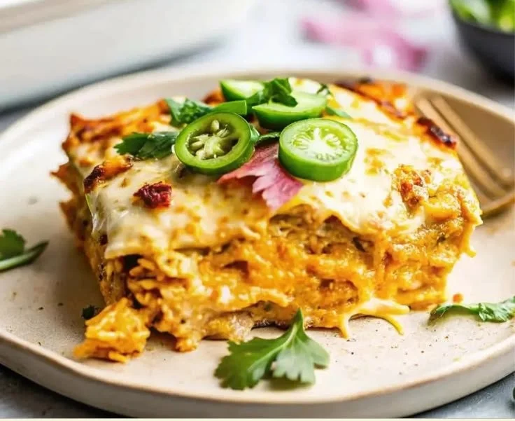 Salsa Verde Chicken Casserole 4 Salsa Verde Chicken Casserole