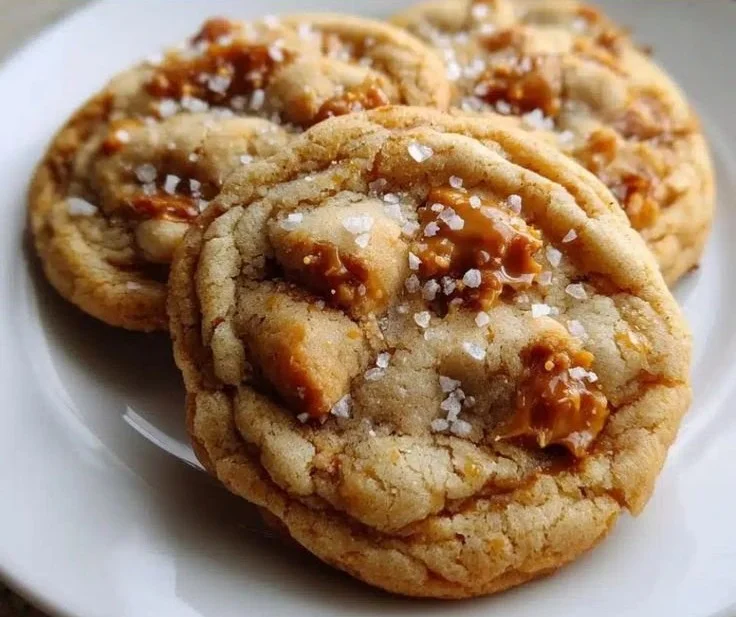 Salted Caramel Cookies 4 Salted Caramel Cookies