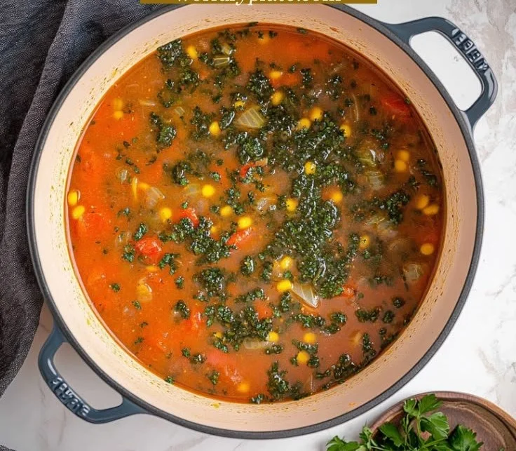 Vibrant Veggie Minestrone Soup