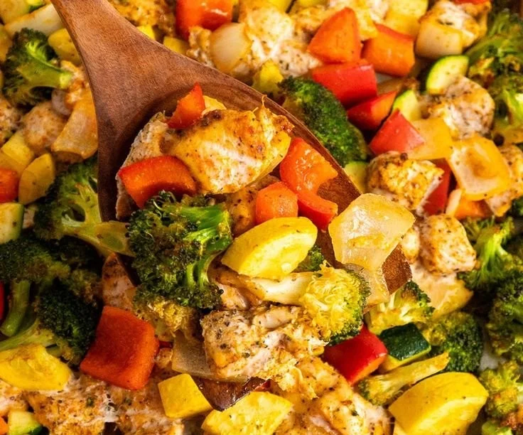 Chicken and Veggie Sheet Pan