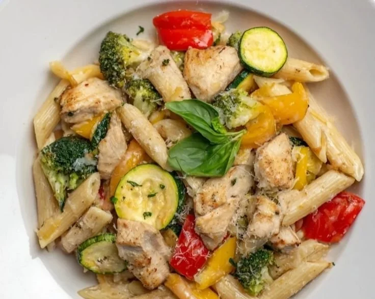 Chicken Pasta Primavera