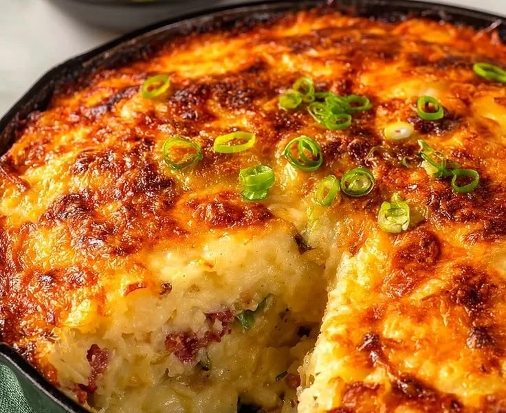 Corned Beef Colcannon Casserole