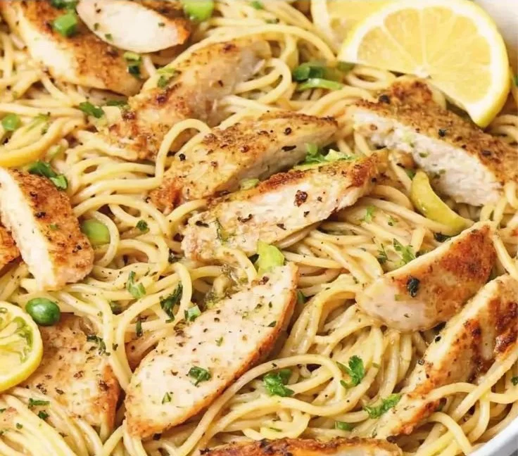 Creamy Lemon Chicken Pasta 4 Creamy Lemon Chicken Pasta