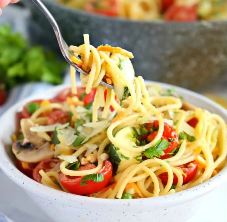 Easy One Pot Pasta Primavera