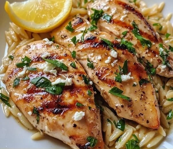 Greek Lemon Chicken and Orzo 4 Greek Lemon Chicken and Orzo