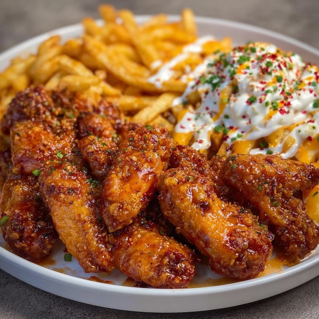 High-protein breakfast yogurt mix served in a bowl with fresh fruits and nuts.