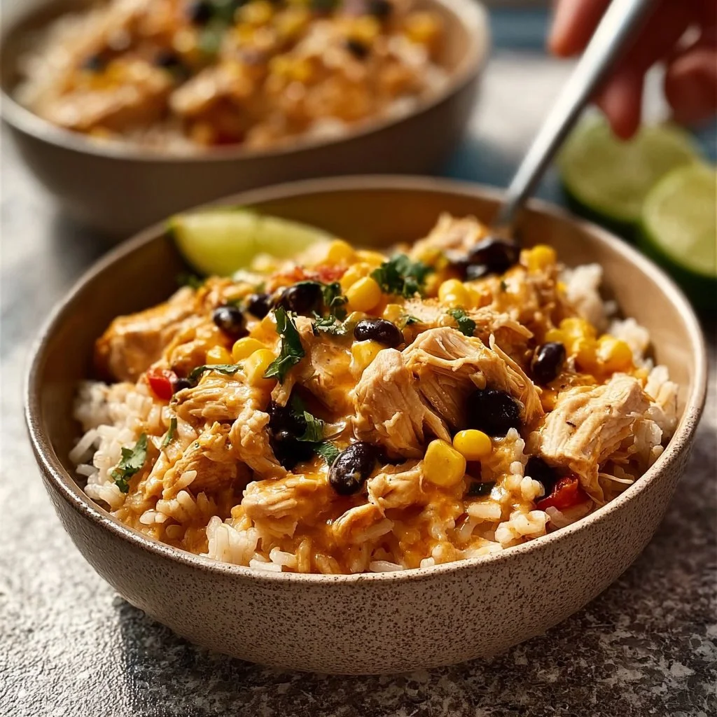 Mexican Chicken and Rice with Cheese 3 Delicious Mexican Chicken and Rice with Cheese in a vibrant dish