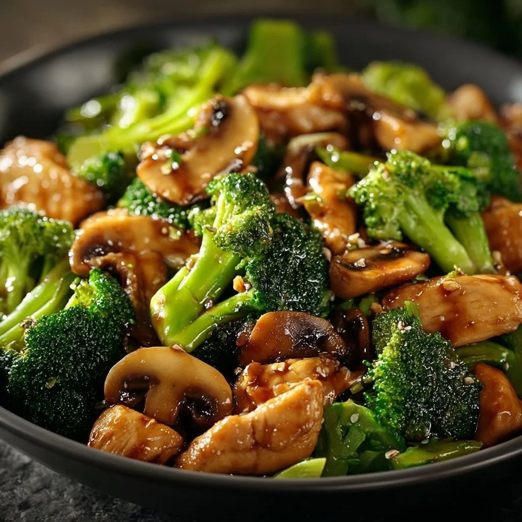 One-Pan Chicken Stir-Fry featuring colorful vegetables and tender chicken pieces