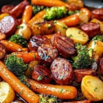 One-Pan Honey Garlic Kielbasa & Veggies 5 one pan honey garlic kielbasa veggies 2026 03 08 124535 1