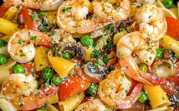 Pasta Primavera with Shrimp