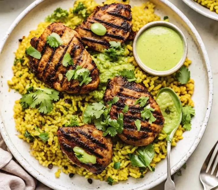 Peruvian Chicken and Rice 4 Peruvian Chicken and Rice