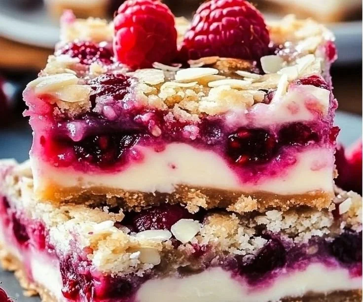 Raspberry Cheesecake Bars