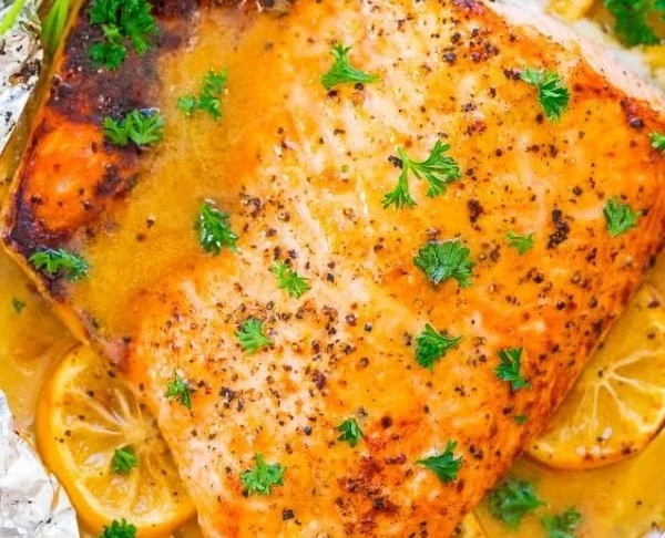 Sheet Pan Honey Dijon Salmon