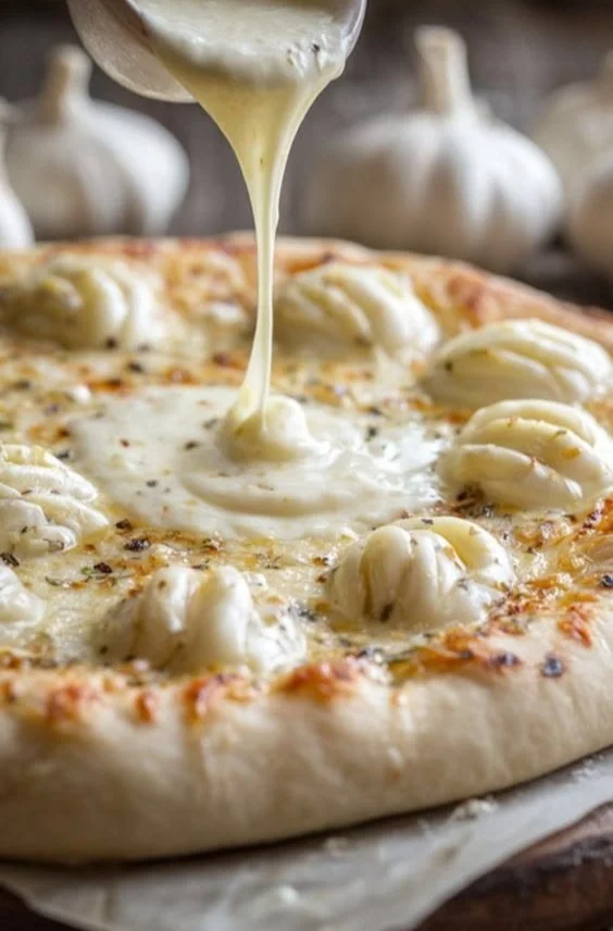 White Garlic Pizza Sauce