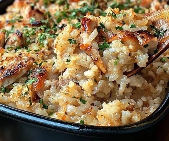 Chicken & Rice Casserole 4 Chicken & Rice Casserole