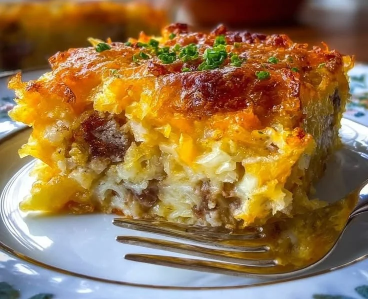 Classic Breakfast Hashbrown Casserole 4 Classic Breakfast Hashbrown Casserole