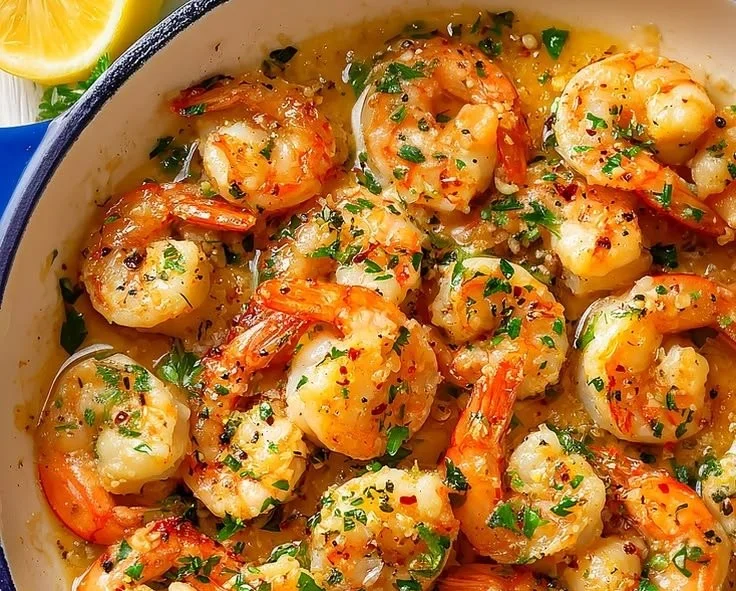Classic Garlic Butter Shrimp Scampi
