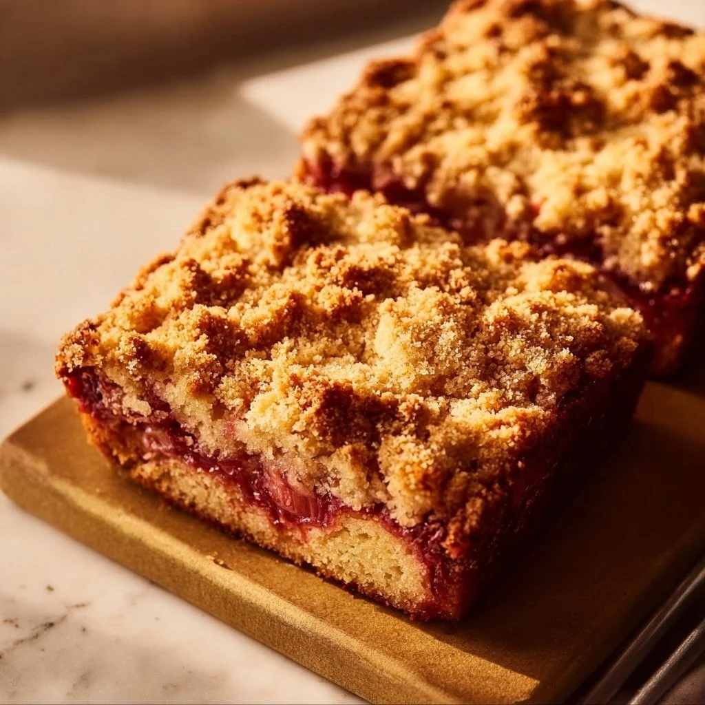 Classic Rhubarb Coffee Cake 4 Classic Rhubarb Coffee Cake