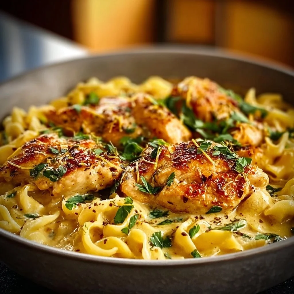 Creamy Lemon Chicken Orzo