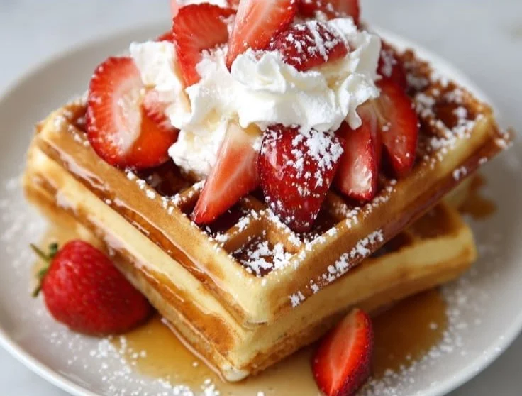 Easy Belgian Waffles 4 Easy Belgian Waffles
