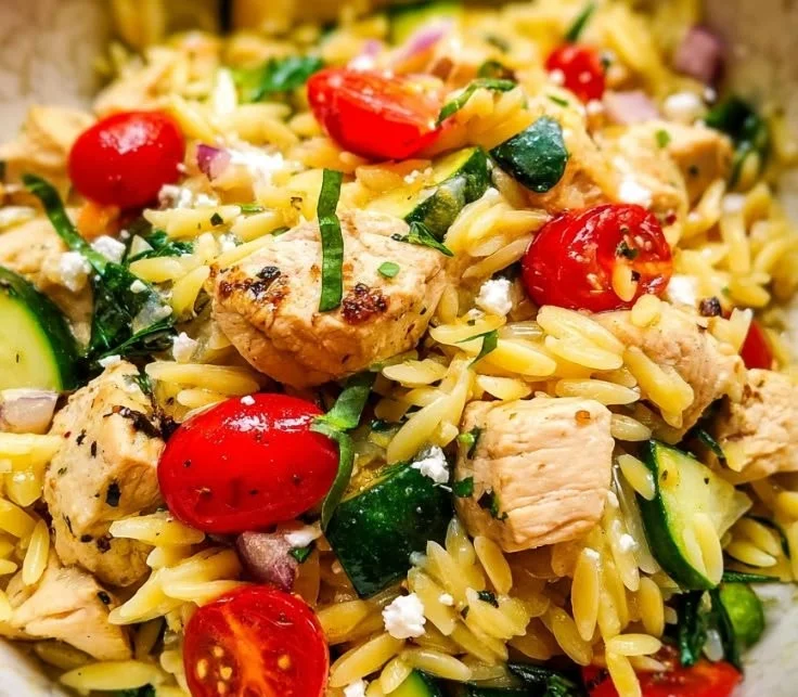 Greek Lemon Chicken and Orzo
