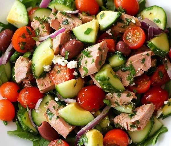 Mediterranean Tuna Salad