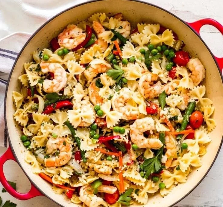 Pasta Primavera with Shrimp