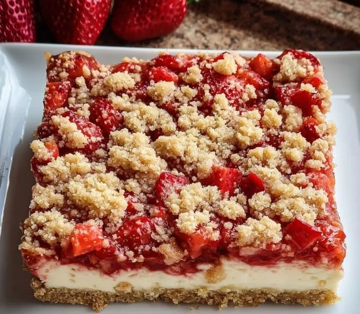 Strawberry Cheesecake Bars
